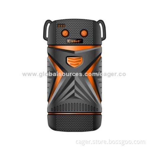 Cager 5,600mAh Waterproof Universal External Battery Charger, 5V DC/1,000mAh Input